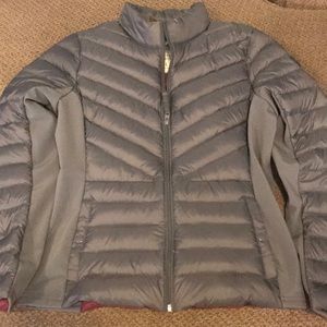 New gray puffer jacket